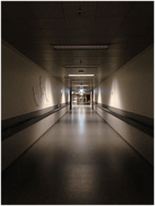 long dark hospital hall