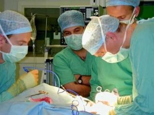 Surgeons in the OR