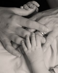 Baby and Parent's Hands